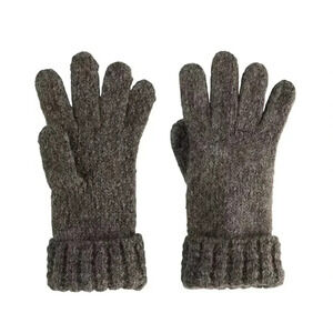 Sonoma Waffle Stitch Gloves Gray